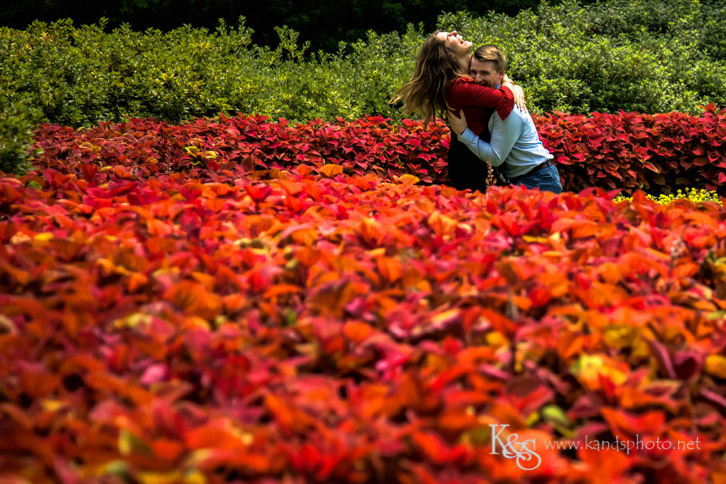 dallas arboretum engagement